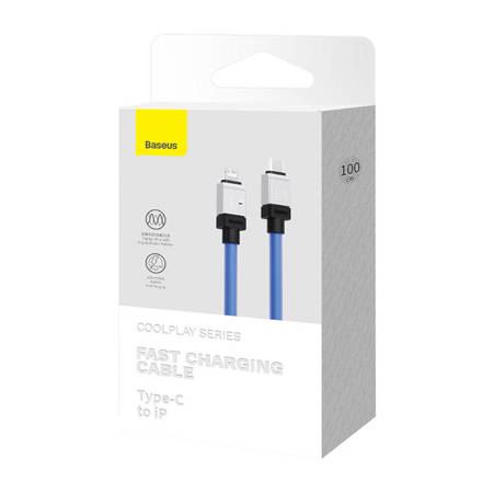 Baseus USB-C - Lightning kábel 20W 1m lila (CAKW000003)