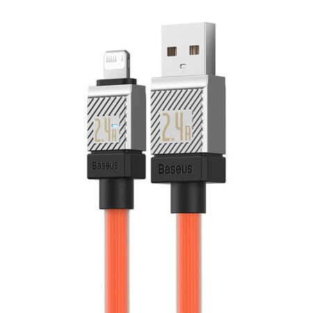 Baseus USB-A - Lightning kábel 2.4A 1m narancssárga (CAKW000407)