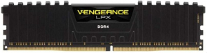 16GB 3200MHz DDR4 RAM Corsair Vengeance LPX fekete (1x16GB) (CMK16GX4M1E3200C16)