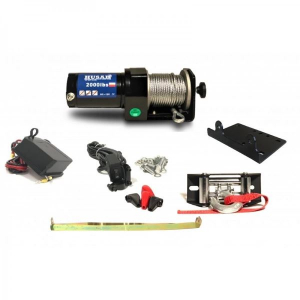 Husar Winch csörlő 12V 907kg 15m acél kábellel (14207710)