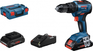 Bosch Professional GSB 18V-55 akkus ütvecsavarozó 2db 4.0Ah akkuval (06019H5304)