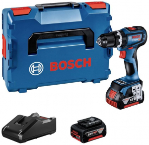 Bosch Professional GSB 18V-90 C akkus ütvefúró-csavarozógép 2db 5.0Ah akkuval (06019K6106)