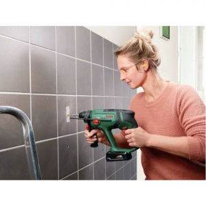 Bosch UniversalHammer 18V akkus f&uacute;r&oacute;kalap&aacute;cs akkumul&aacute;tor &eacute;s t&ouml;ltő n&eacute;lk&uuml;l (06039D6001)