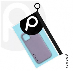 Phoner Apple iPhone 12 Pro Max szilikon tok lila (71682)