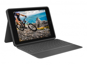 Logitech Rugged Folio iPad 10gen. US billentyűzetes tok oxford szürke (920-011208)