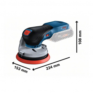 Bosch Professional GEX 18V-125 akkus excenter csiszoló akkumulátor nélkül (0601372200)