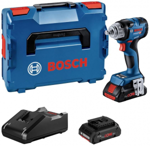 Bosch Professional GDS 18V-330 HC akkus &uuml;tvef&uacute;r&oacute;-csavaroz&oacute;, 2db 4.0Ah-s akkuval (06019L5002)