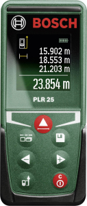 Bosch PLR 25 digitális lézeres távolságmérő (0603672501)
