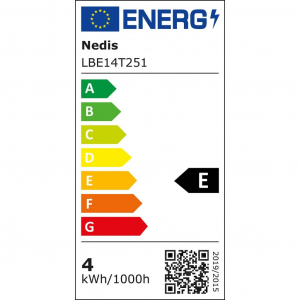 Nedis LED páraelszívó izzó E14 4W T25 (LBE14T251)