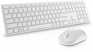 DELL Pro KM5221W vezeték nélküli billentyűzet + egér fehér (580-AKHI)