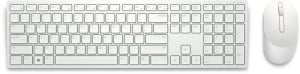 DELL Pro KM5221W vezeték nélküli billentyűzet + egér fehér (580-AKHI)