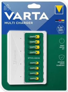 Varta Multi Charger elemtöltő AA/AAA 8 férőhely akku nélkül (57659101401)