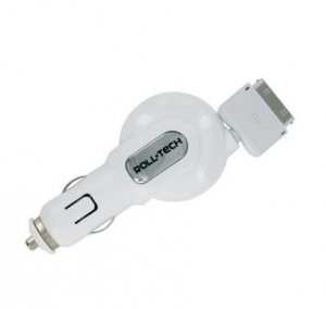 Lampa Roll-Tech iPhone/iPad 30-pin szivargyújtós töltő1000mA 12/24V (0138995)