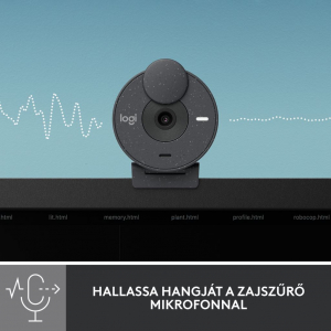 Logitech Brio 300 Full HD webkamera szürke (960-001436)