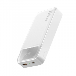 Promate Torq-20 Power Bank 20000mAh fehér (TORQ-20.WHITE)
