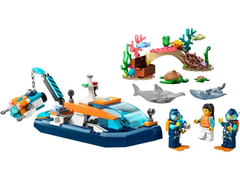 Lego City Felfedező búvárhajó (60377)