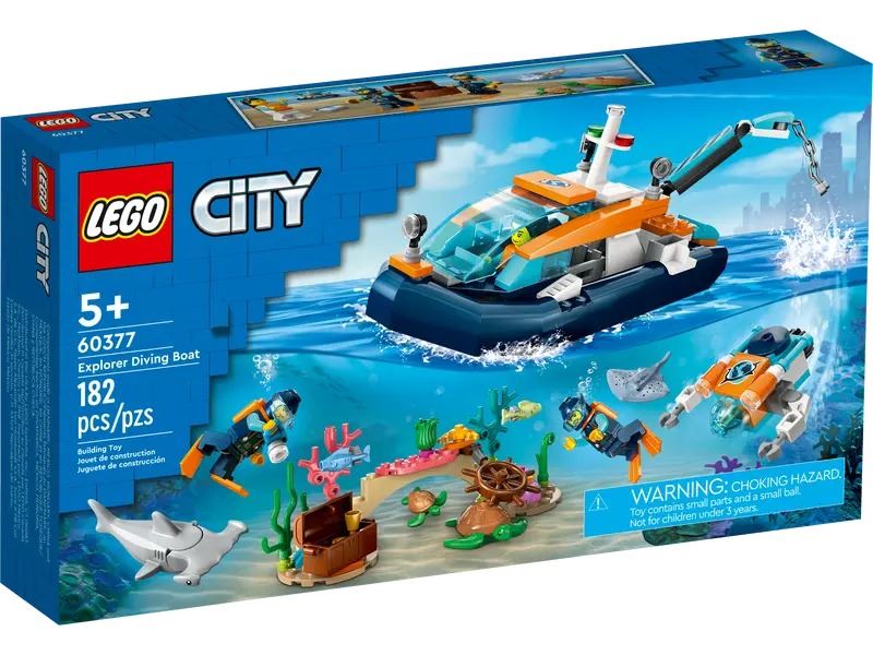 Lego City Felfedező búvárhajó (60377)