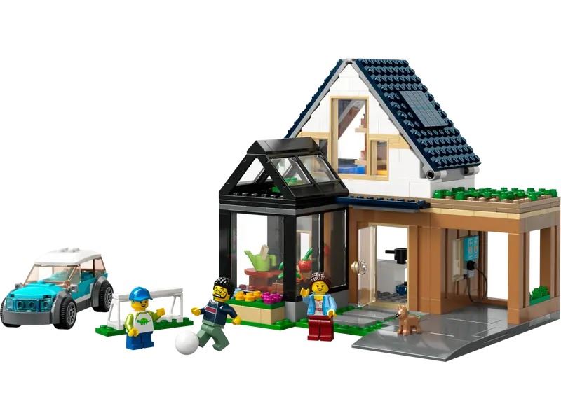 Lego City Családi ház és elektromos autó (60398)