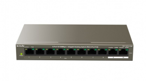 Tenda 10 portos Gigabit desktop switch (TEG1110PF-8-102W)