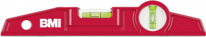 BMI 689025TM Torpedó vízmérték 250 mm 0.5 mm/m