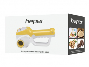 Beper 90.071 akkumulátors sajtreszelő sárga-fehér