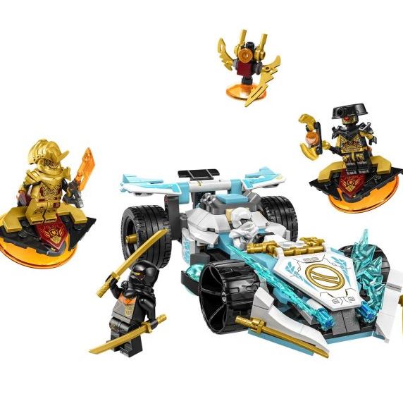 Lego Ninjago: Zane sárkányerő Spinjitzu versenyautója (71791)