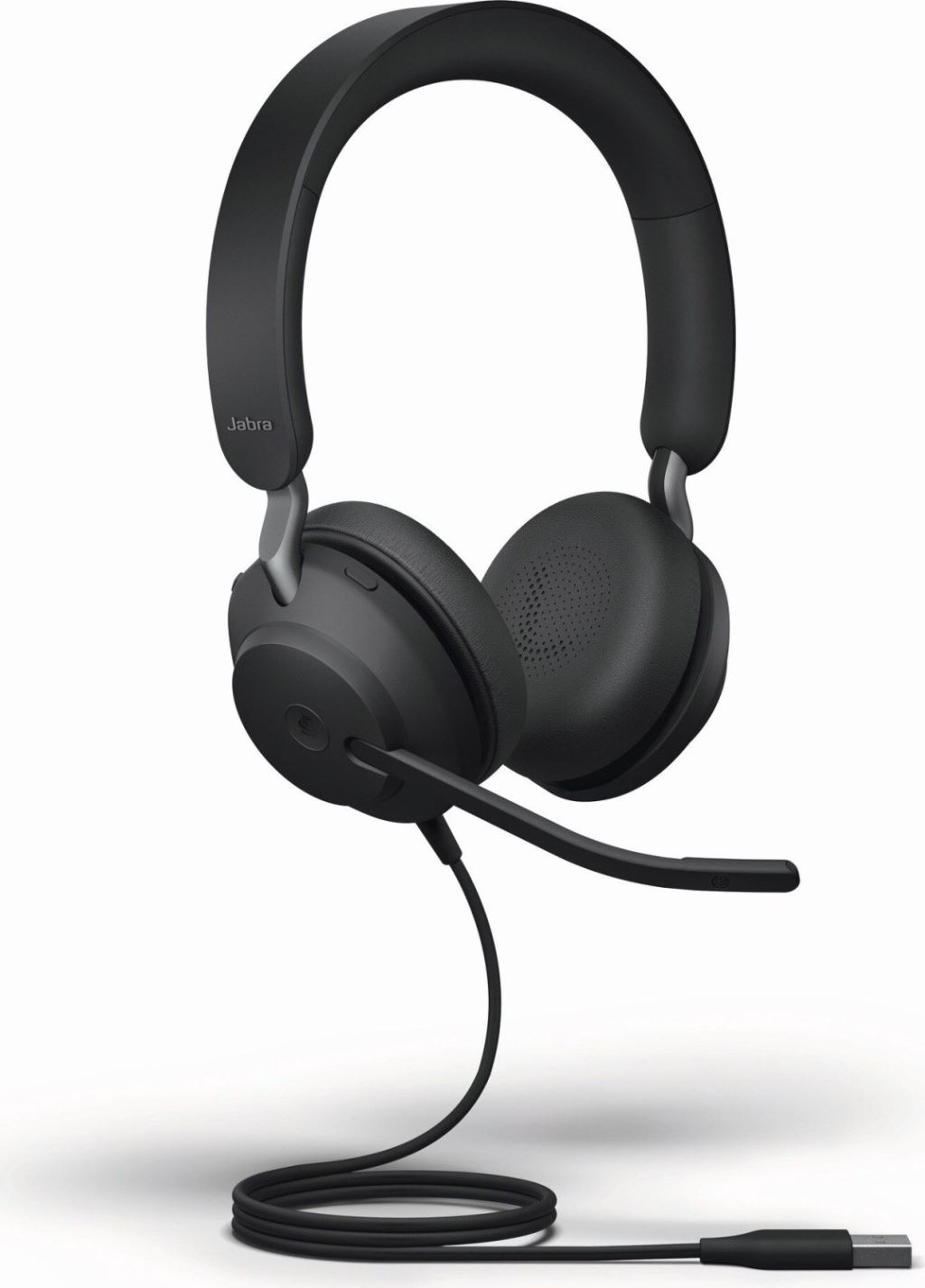 Jabra Evolve2 40 SE MS USB-A sztereó headset fekete (24189-999-999)