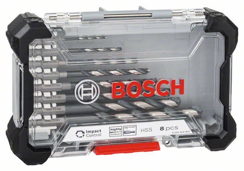 Bosch 2608577146 HSS 8 darabos fém spirálfúró készlet