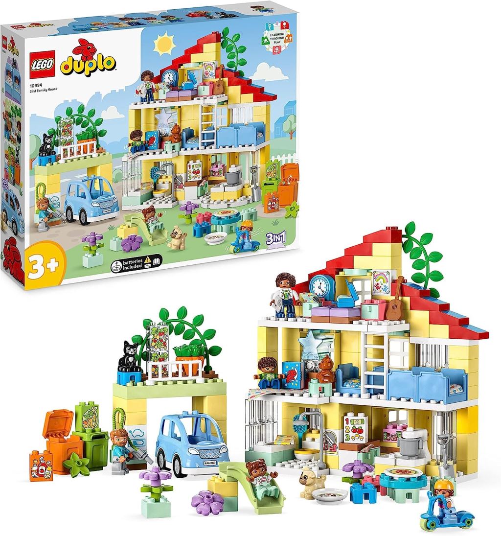Lego Duplo 3 az 1-ben családi ház (10994)