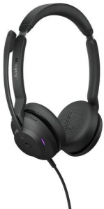 Jabra Evolve2 30 SE UC USB-A sztereó headset fekete (23189-989-979)
