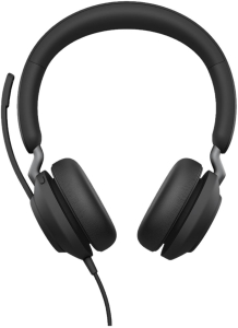 Jabra Evolve2 40 SE UC USB-C sztereó headset fekete (24189-989-899)