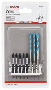 Bosch 2608577144 8 r&eacute;szes bit k&eacute;szlet