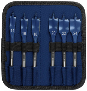 Bosch 2608900332 6 részes fa maró fúró készlet