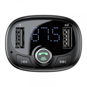 Baseus S-09 Bluetooth FM Transzmitter (CCMT000301)