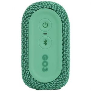 JBL Go 3 Eco vízálló hordozható Bluetooth hangszóró zöld (JBLGO3ECOGRN)