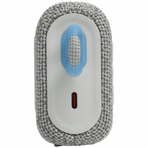 JBL Go 3 Eco vízálló hordozható Bluetooth hangszóró fehér (JBLGO3ECOWHT)