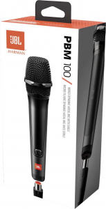 JBL PBM 100 vezetékes mikrofon fekete (JBLPBM100BLK)