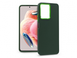 Haffner Frame Xiaomi Redmi Note 12 4G szilikon tok zöld (PT-6708)