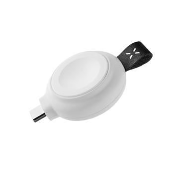 FIXED Orb USB-C csatlakozóról működő Apple Watch töltő fehér (FIXORB-WH)