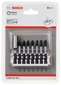 Bosch 2608522326 Bit készlet, 8 részes
