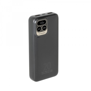 RivaCase Rivapower VA2521 20000mAh Powerbank QC/PD 20W fekete (4260709011943)