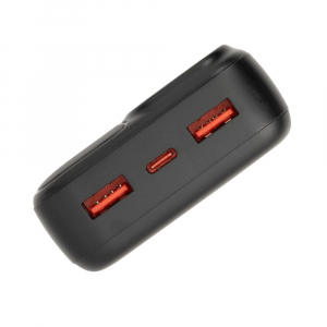 RivaCase Rivapower VA2521 20000mAh Powerbank QC/PD 20W fekete (4260709011943)