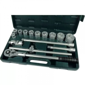 Brüder Mannesmann M 2065 dugókulcs készlet, 15 részes