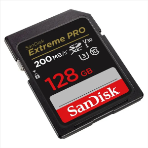 128GB Sandisk Extreme Pro SDXC UHS-I Class10 U3 V30 (SDSDXXD-128G-GN4IN / 121596)