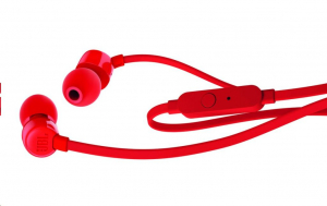 JBL T110 In-Ear fülhallgató piros (T110RED)