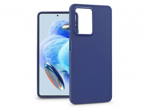 Haffner Matt Xiaomi Redmi Note 12 Pro 5G/Poco X5 Pro 5G szilikon tok kék (TF-0222)