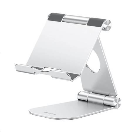 OMOTON T4 asztali tablet / telefon tartó ezüst (T4 Sliver)