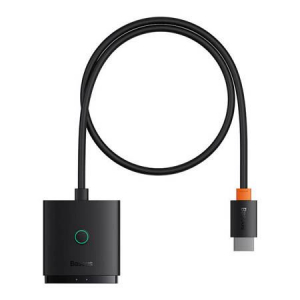 Baseus HDMI Switch 1m fekete (B01331105111-01)