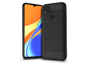 Haffner Carbon Xiaomi Redmi 9C szilikon tok fekete (PT-5871)