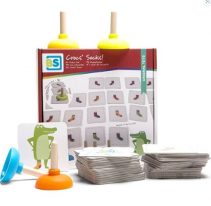 BS Toys Keresd a krokodil zokniját! társasjáték (GA350)